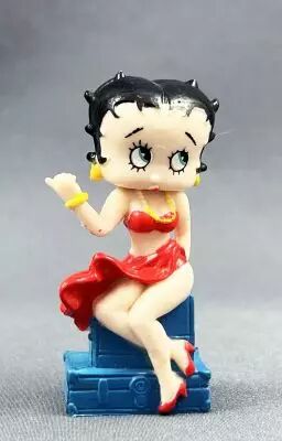 Betty Boop - Figurine PVC Dorda Toys (1995) - Betty Boop fait du stop