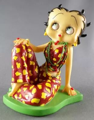 Betty Boop - Figurine R�sine 9,5 cm - Betty Assise Par Terre