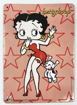 Betty Boop - Plaque émaillée - Betty Boop et Pudgy