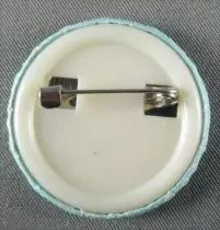 Betty Boop - Plastic Button Badge 3cml -Betty Boop Raised Leg