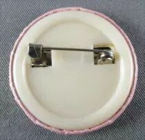 Betty Boop - Plastic Button Badge 3cml -Betty Boop Visage