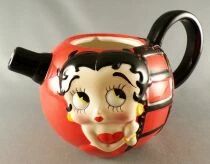 Betty Boop - Starline - Th&eacute;i&egrave;re C&eacute;ramique avec Soucoupe Visage en Relief