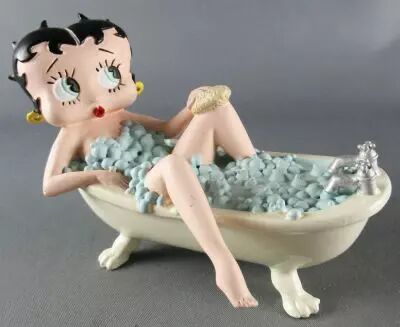 Betty Boop - Statuette 11cm D�mons & Merveilles - Betty Boop dans sa Baignoire