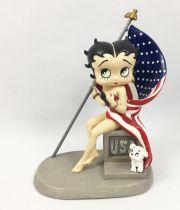 Betty Boop - Statuette 13cm Westland Giftware (2001) - God Bless America