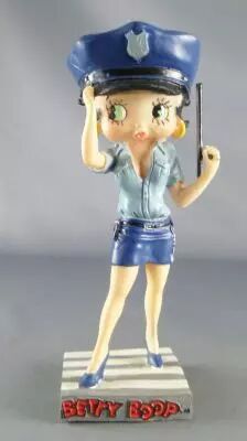 Betty Boop Agent de Police - Figurine R�sine M6 Interactions