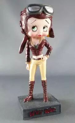 Betty Boop Aviatrice - Figurine R�sine M6 Interactions