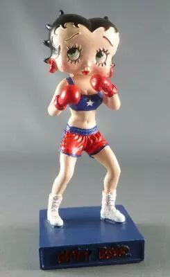 Betty Boop Boxeuse - Figurine R�sine M6 Interactions