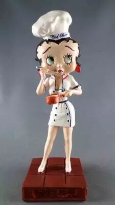 Betty Boop Chef Cuisinier - Figurine R�sine M6 Interactions