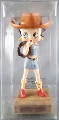 Betty Boop Cow-Girl - Figurine R�sine M6 Interactions Neuve Boite