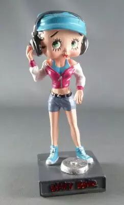 Betty Boop Disc Jockey - Figurine R�sine M6 Interactions