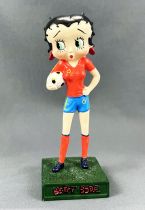 Betty Boop Footballeuse (Equipe d\'Espagne) - Figurine Résine M6 Interactions