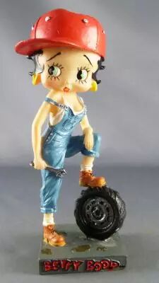 Betty Boop Garagiste - Figurine R�sine M6 Interactions