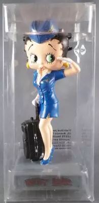 Betty Boop H�tesse de l\'air - Figurine R�sine M6 Interactions Neuve en Boite 