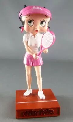 Betty Boop Joueuse de Tennis - Figurine R�sine M6 Interactions