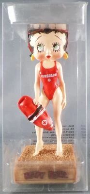 Betty Boop Ma�tre Nageur - Figurine R�sine M6 Interactions Neuve Boite