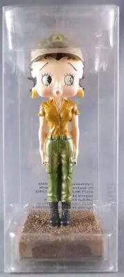 Betty Boop Military - M6 Interactions Resin Figure Mint in Box