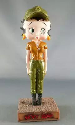 Betty Boop Military - M6 Interactions Resin Figure