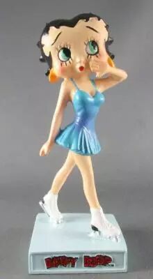 Betty Boop Patineuse - Figurine R�sine M6 Interactions