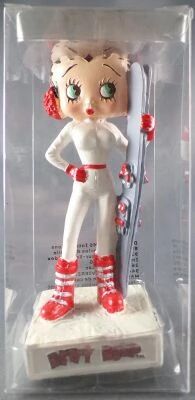 Betty Boop Skieuse - Figurine R�sine M6 Interactions Neuve en Boite 