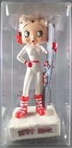 Betty Boop Skieuse - Figurine R&eacute;sine M6 Interactions Neuve en Boite 