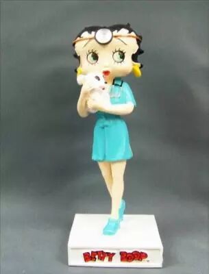 Betty Boop V�t�rinaire - Figurine R�sine M6 Interactions
