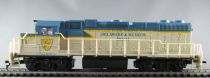 Bev Bel 2501 Ho Usa Delaware & Hudson Loco Diesel GP38-2 n° 7301 Eclairage Neuf Boite