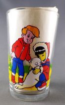 Bibifoc - Amore Drinking Glass - Tommy with Ayma Kissing Bibifoc