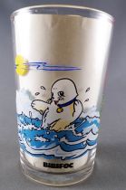 Bibifoc - Amore Drinking Glass - Tommy with Ayma Kissing Bibifoc