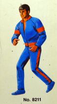 Big Jim - Adventure series - Beige and orange sport outfit (ref.8211)
