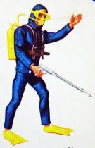 Big Jim - Adventure series - Scuba Diver Adventure set (ref.5434)