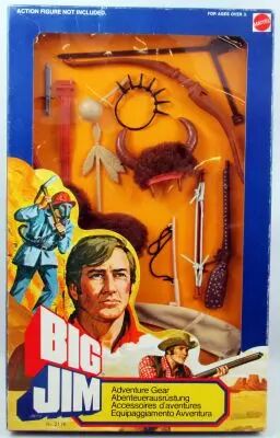 Big Jim - S�rie Aventure - Accessoires d\'Aventures Far-West (ref.2196)