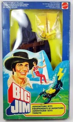 Tenue Big Jim en boite bleue scellée - PECHEUR - MISB (Ref C153