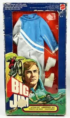 Big Jim - S�rie Aventure - Tenue Espace bleue et argent (ref.8214)