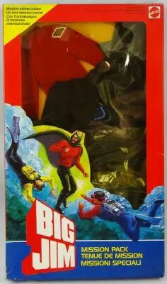 Big Jim - S�rie Commando - Tenue d\'attaque secr�te Force Condor (ref.9398)