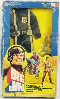 BIG JIM BIG Jeff En Tenue De Pilote D'hélicoptère/serie Aventure/mattel