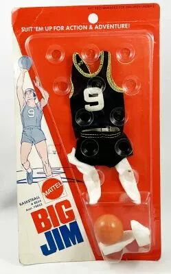 Big Jim - S�rie Sport - Tenue de Basketball (ref.8854) Mattel
