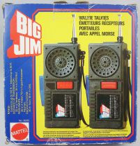 Big Jim - Walkie Talkies Emetteurs Recepteurs Portables - Mattel ref.9000
