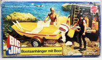 Big Jim Adventure series - Boat Trailer with Boat (ref.3633) Loose w/Box