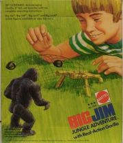 Big Jim Adventure series - Mint in box Jungle Adventure with Gorilla (ref.7317)
