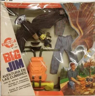 Accessoire De Plongée Big Jim - Congost 7342 - Neuf Sous Blister - Année 1975