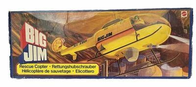 Big Jim Adventure series - Rescue Copter (ref.9901)  Loose with Box 
