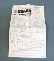 Big Jim Adventure series - Sky Commander plane (ref.7323)