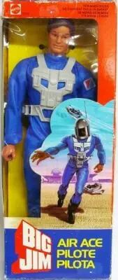 Big Jim Commando series - Mint in box Air Ace Big Jim (ref.2242)