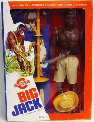 Big Jim S�rie Aventure - Big Jack neuf en boite (ref.4347) - Congost