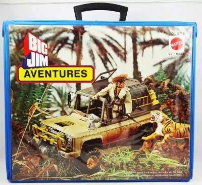 Big Jim Jeep Safari (2268) – Mattel, Véhicule Aventure, Loose, Occasion