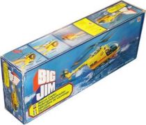 Big Jim Série Aventure - Hélicoptère de sauvetage (occasion en boite) (ref.9901)