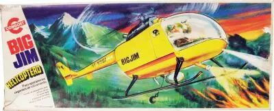 Big Jim S�rie Aventure - H�licopt�re de sauvetage (ref.9901) occasion en boite Congost