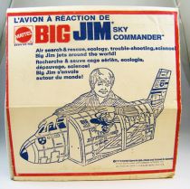 Big Jim Série Aventure - L\'Avion à réaction de Big Jim neuf en boite (ref.7323)