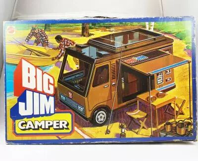 Big Jim S�rie Aventure - Mattel - Camper (Roulotte) ref.4384
