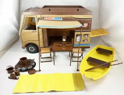 Big Jim S�rie Aventure - Mattel - Camper Roulotte (ref.90-4384) occasion